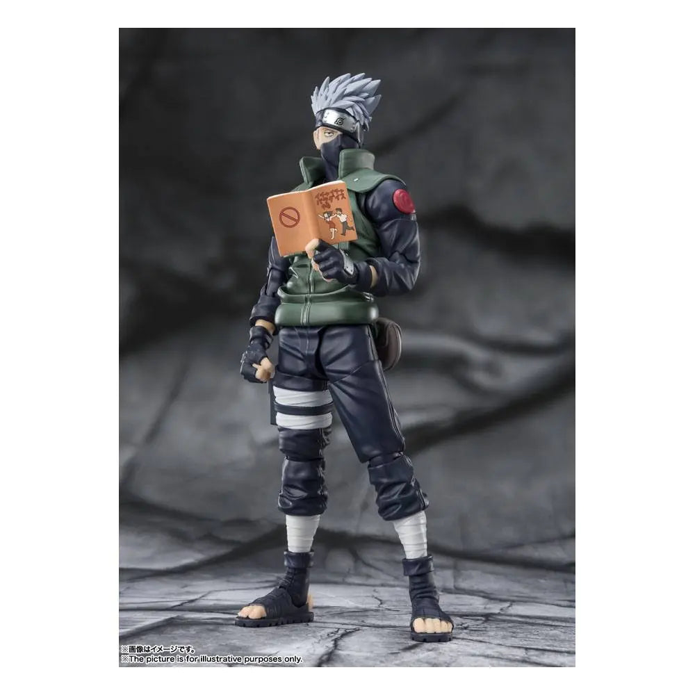 Naruto Shippuden S.H. Figuarts Action Figure Kakashi Hatake -The famed Sharingan Hero- 16 cm Tamashii Nations