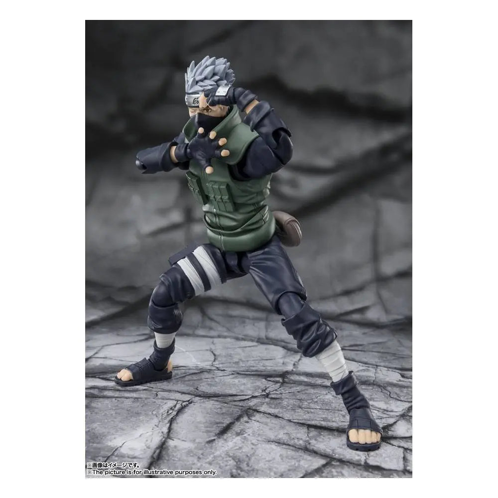 Naruto Shippuden S.H. Figuarts Action Figure Kakashi Hatake -The famed Sharingan Hero- 16 cm Tamashii Nations