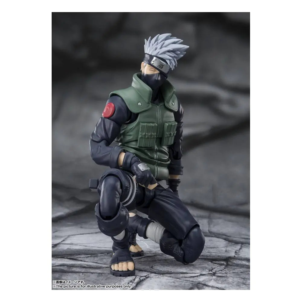 Naruto Shippuden S.H. Figuarts Action Figure Kakashi Hatake -The famed Sharingan Hero- 16 cm Tamashii Nations