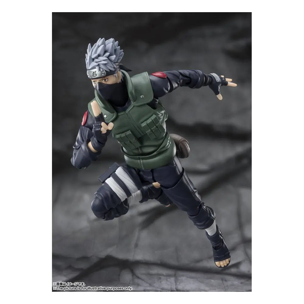 Naruto Shippuden S.H. Figuarts Action Figure Kakashi Hatake -The famed Sharingan Hero- 16 cm Tamashii Nations