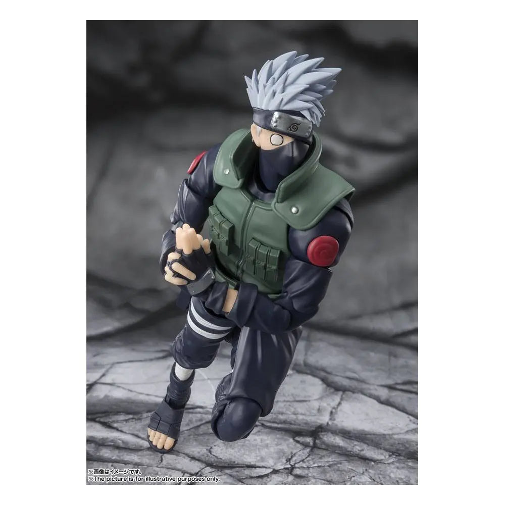 Naruto Shippuden S.H. Figuarts Action Figure Kakashi Hatake -The famed Sharingan Hero- 16 cm Tamashii Nations