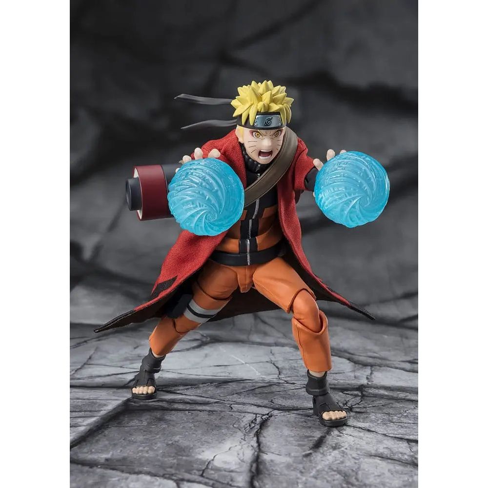 Naruto Shippuden S.H. Figuarts Action Figure Naruto Uzumaki (Sage Mode) - Savior of Konoha 15 cm Tamashii Nations