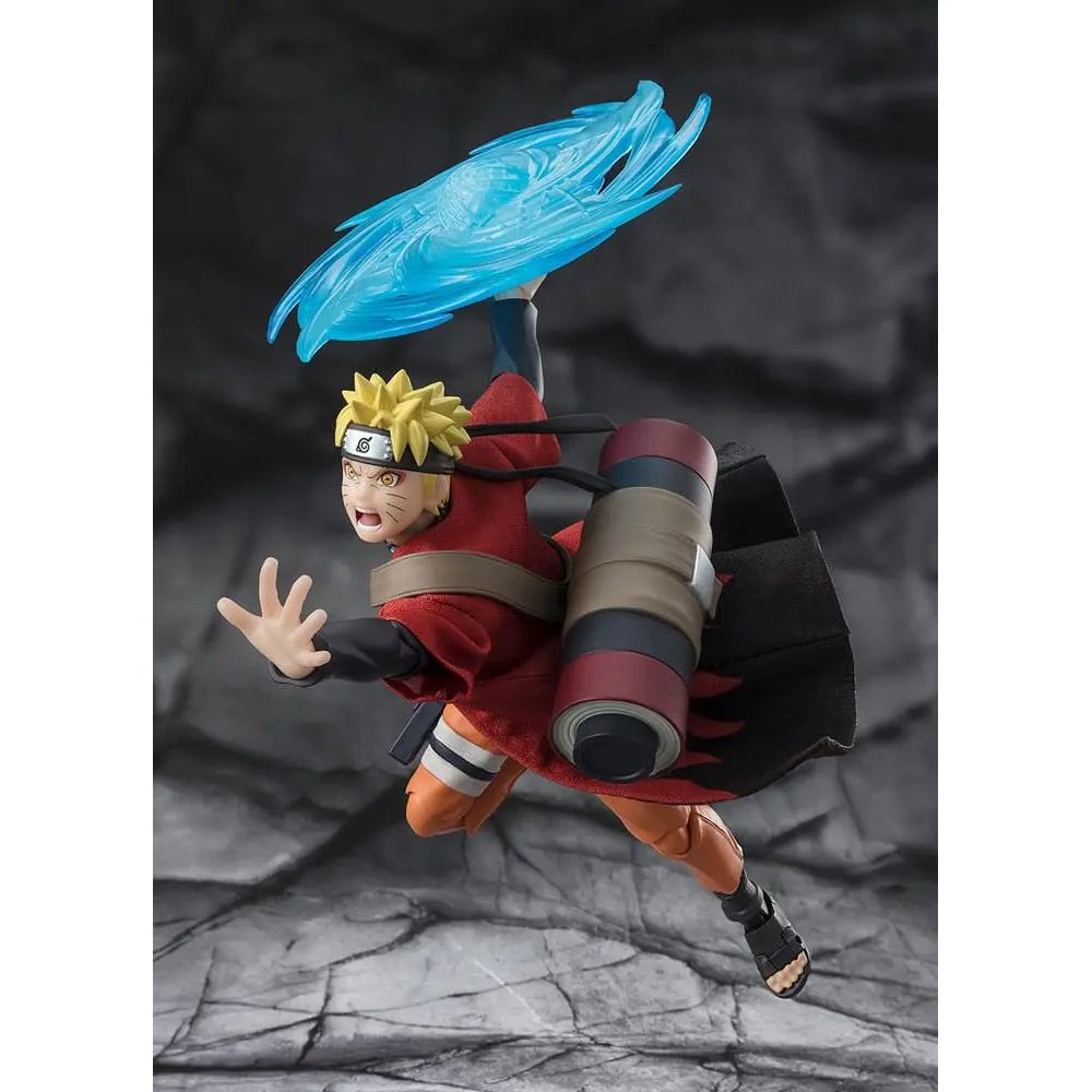 Naruto Shippuden S.H. Figuarts Action Figure Naruto Uzumaki (Sage Mode) - Savior of Konoha 15 cm Tamashii Nations