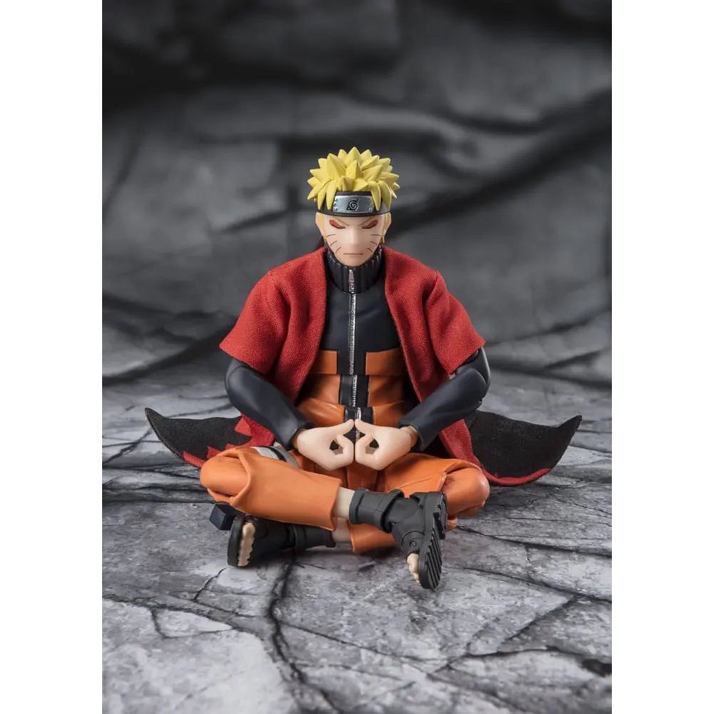 Naruto Shippuden S.H. Figuarts Action Figure Naruto Uzumaki (Sage Mode) - Savior of Konoha 15 cm Tamashii Nations