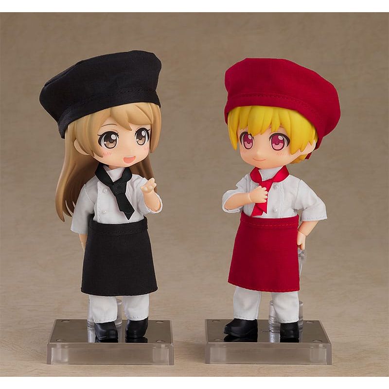 Nendoroid Accessories for Nendoroid Doll Figures Outfit Set: Pastry Chef (Red) Good Smile Company