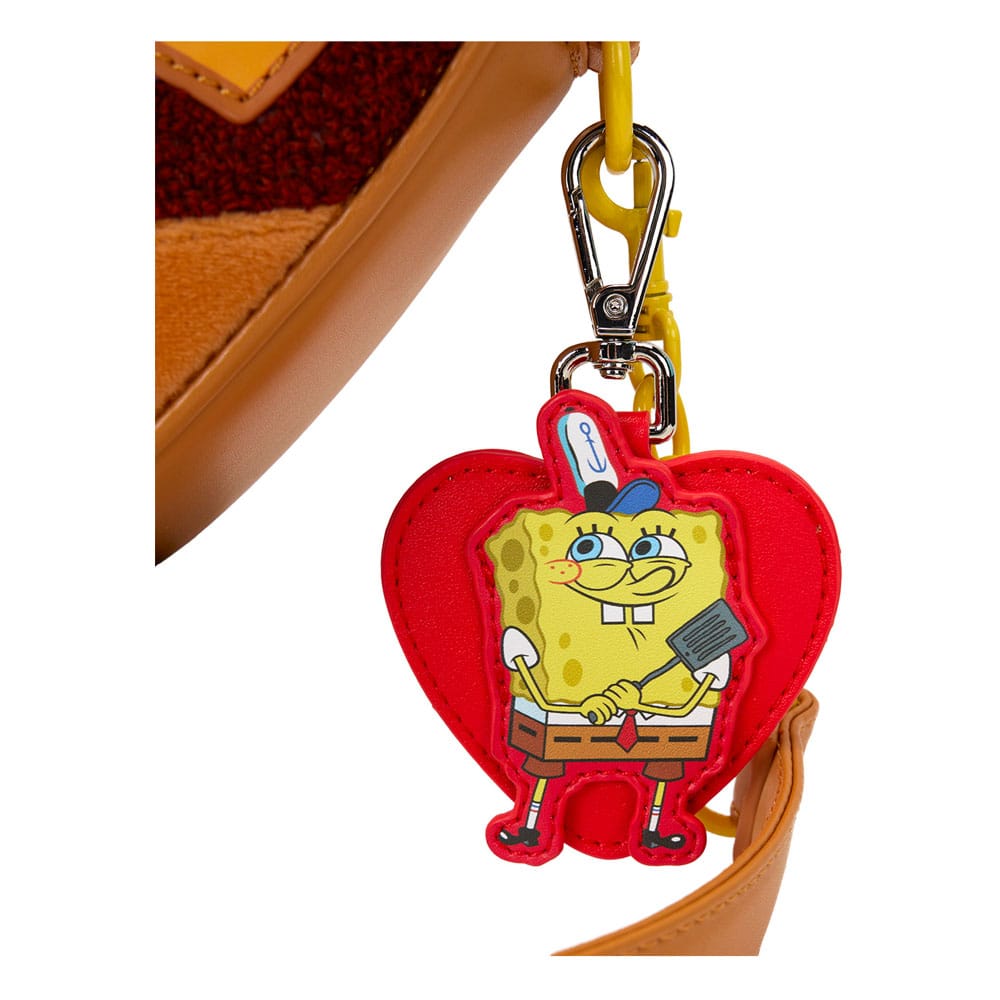 Nickelodeon by Loungefly Crossbody Spongebob Krabby Patty Plush