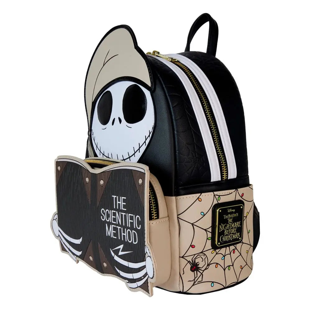 Nightmare Before Christmas by Loungefly Mini Backpack Bedtime Jack with Scientific Method Cosplay Loungefly