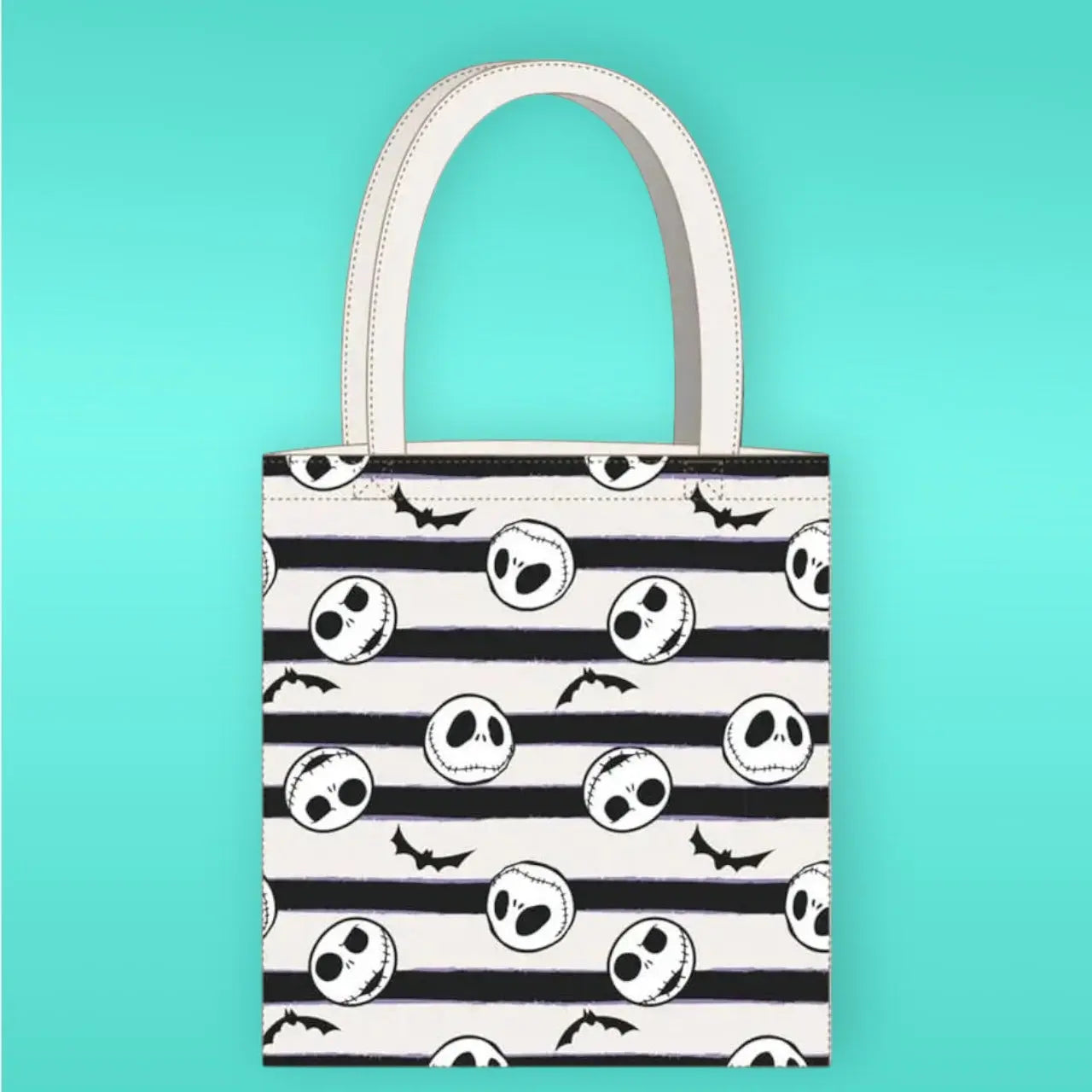 Nightmare before Christmas Tote Bag Jack´s Face Unicorn & Punkboi