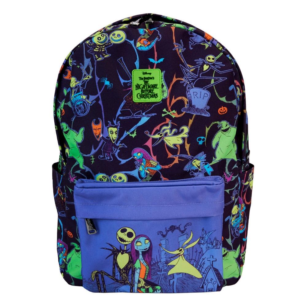 Nightmare before Christmas by Loungefly Backpack Glow In The Dark Characters Loungefly