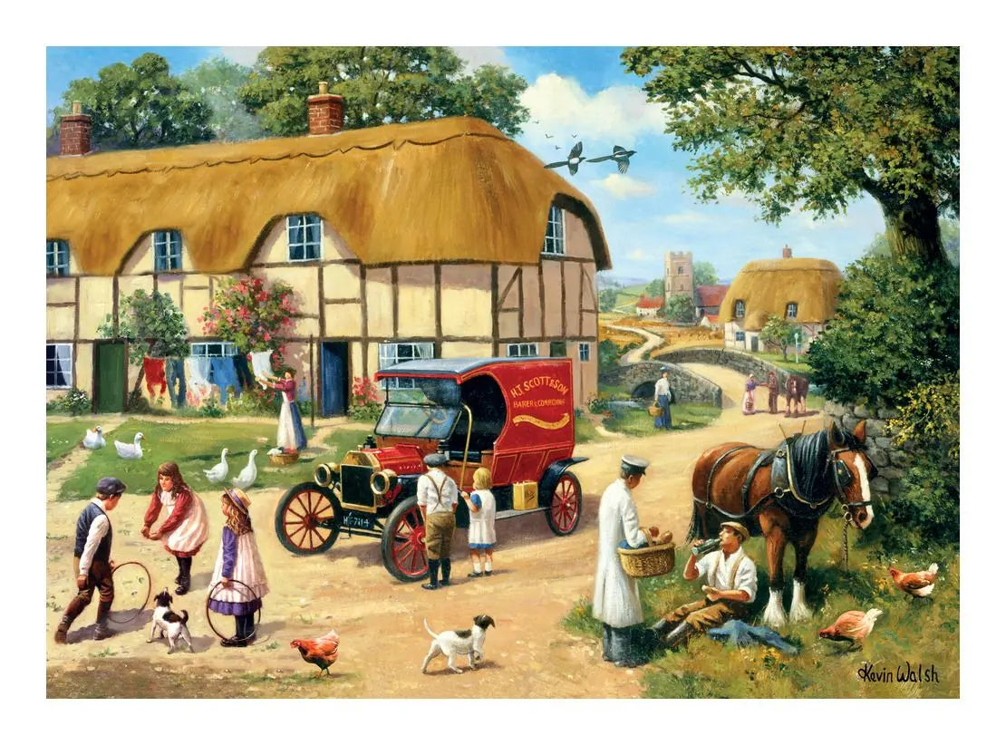 Nostalgia Collection: Baker in the Village 1000 Piece Jigsaw Puzzle Kidicraft