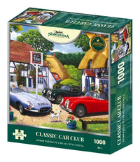 Thumbnail for Nostalgia Collection: Classic Car Club 1000 Piece Jigsaw Puzzle Kidicraft