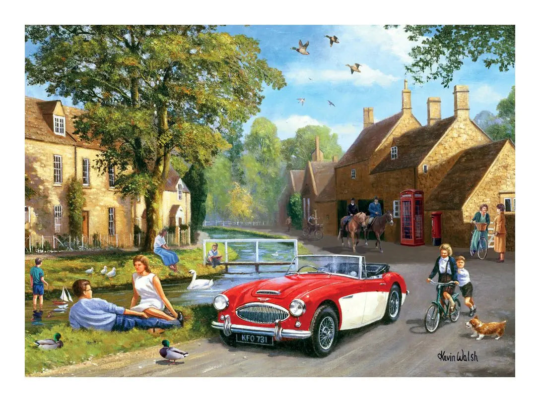 Nostalgia Collection: Cotswold Village 1000 Piece Jigsaw Puzzle Kidicraft