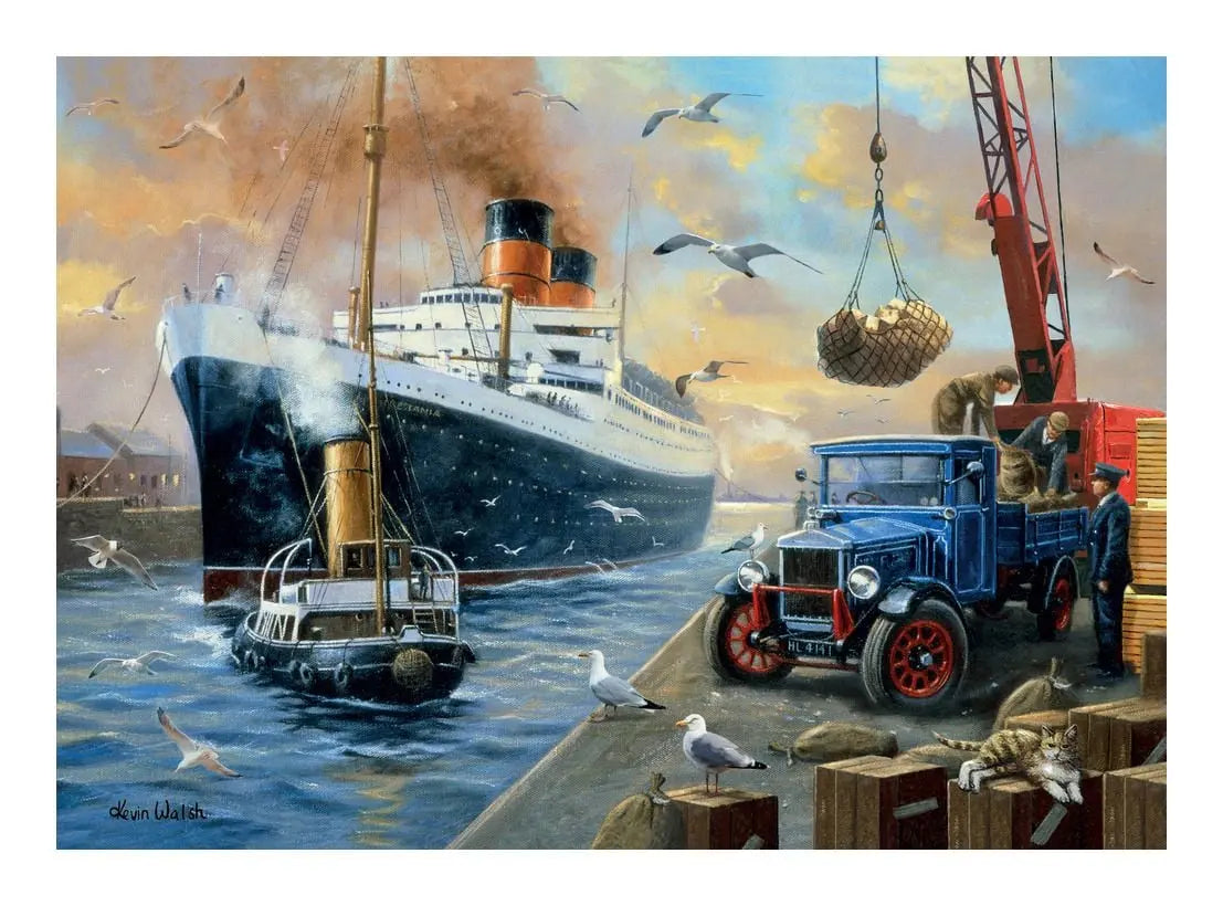 Nostalgia Collection: Entering Port 1000 Piece Jigsaw Puzzle Kidicraft