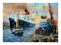 Thumbnail for Nostalgia Collection: Entering Port 1000 Piece Jigsaw Puzzle Kidicraft