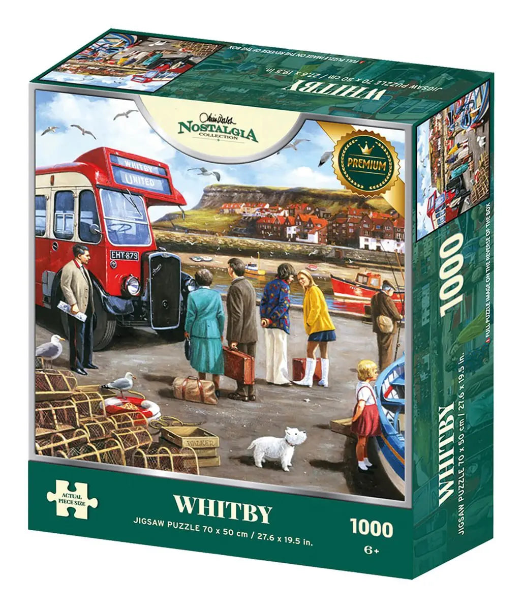 Nostalgia Collection: Whitby 1000 Piece Jigsaw Puzzle Kidicraft