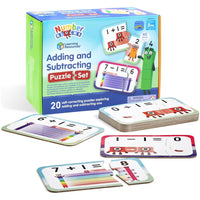 Thumbnail for Numberblocks Adding & Subracting Puzzle Set Learning Resources