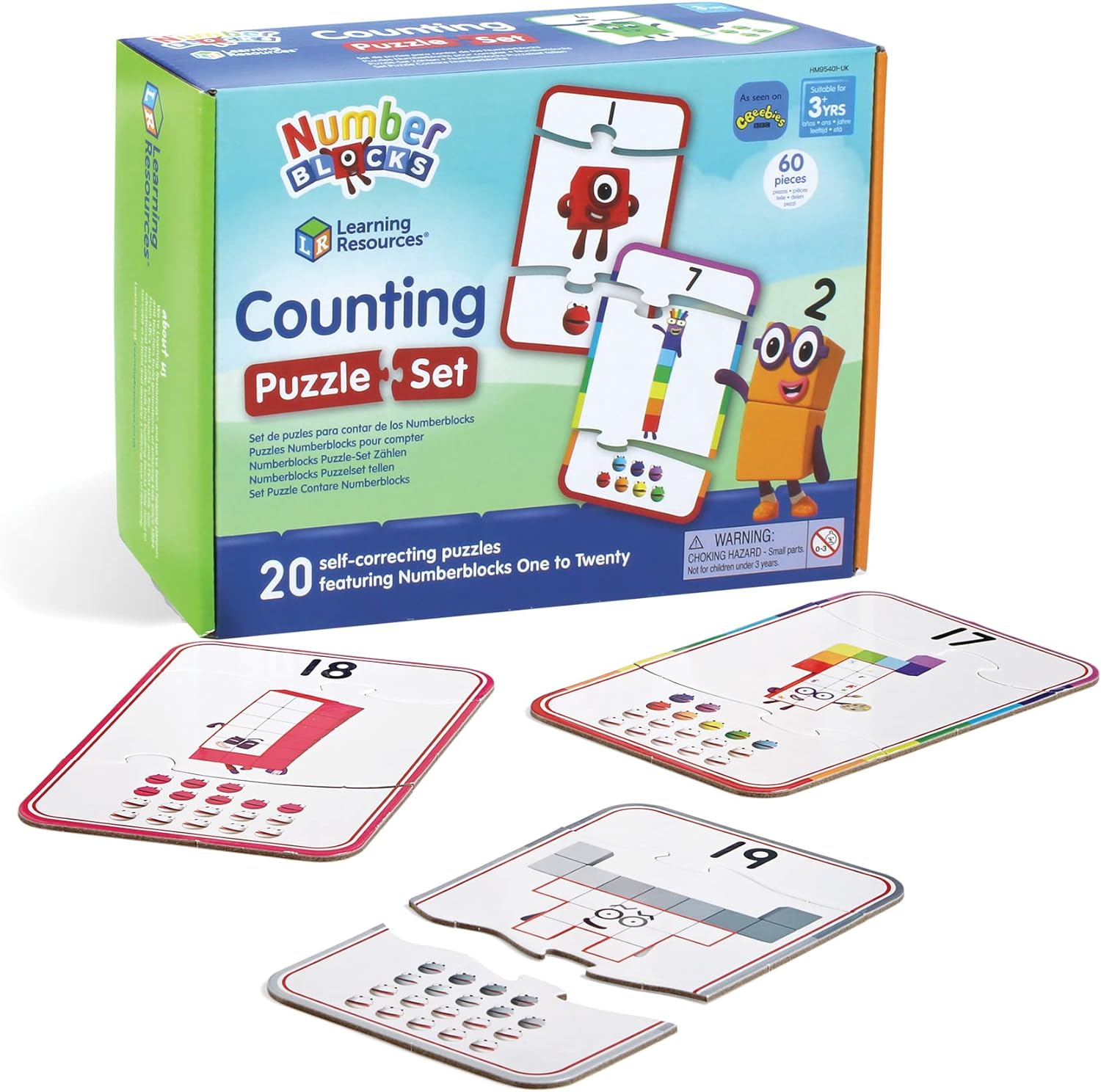 Numberblocks Counting Puzzle Set Learning Resources