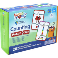 Thumbnail for Numberblocks Counting Puzzle Set Learning Resources