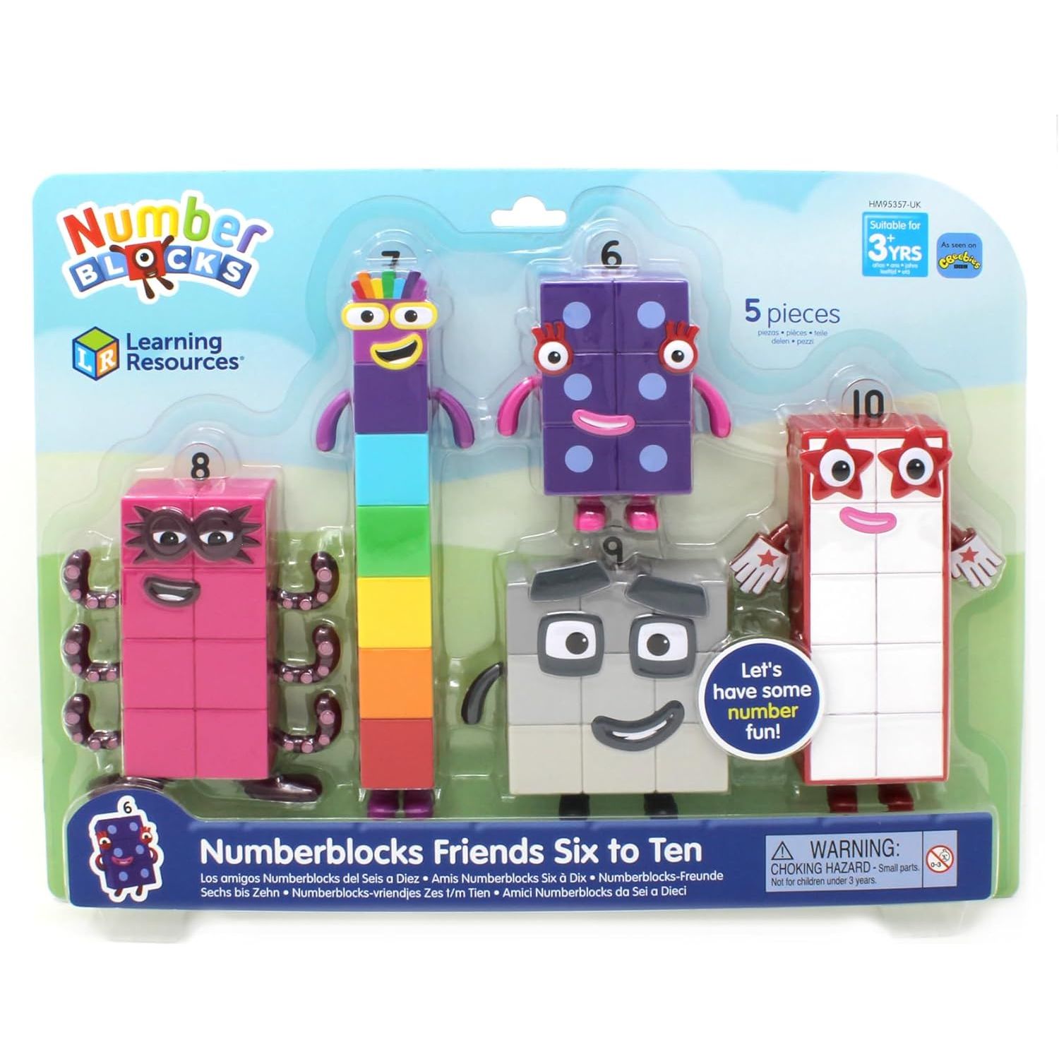 Numberblocks Friends Six to Ten Learning Resources