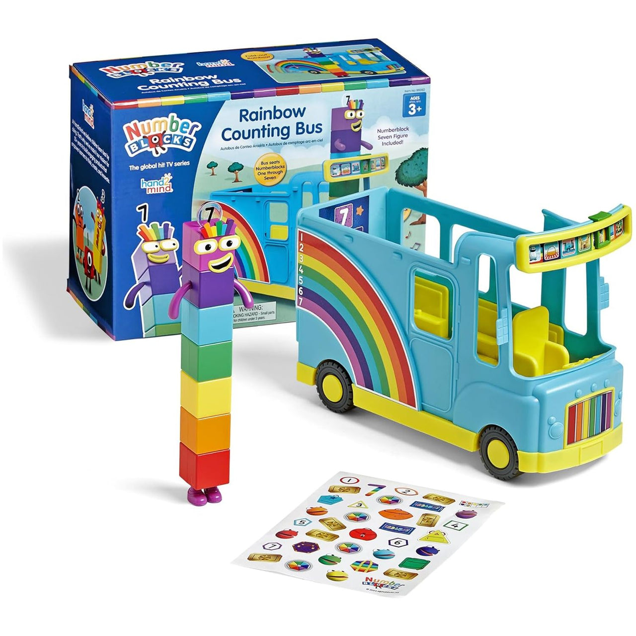 Numberblocks Rainbow Counting Bus Learning Resources
