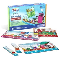 Thumbnail for Numberblocks Sequencing Puzzle Set Learning Resources