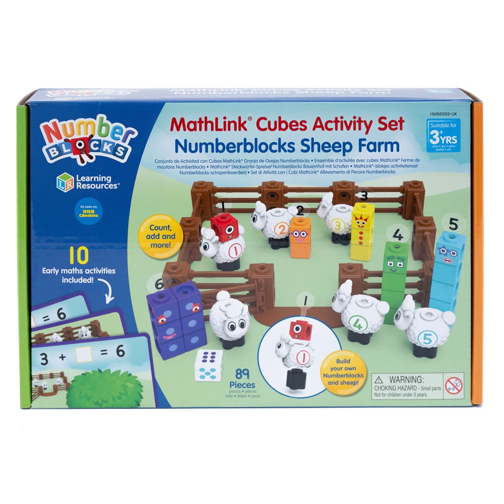 Numberblocks Sheep Farm Activity Set Learning Resources