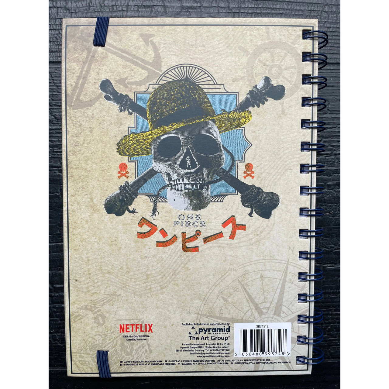 One Piece Live Action (Going Merry) A5 Wiro Notebook Pyramid International