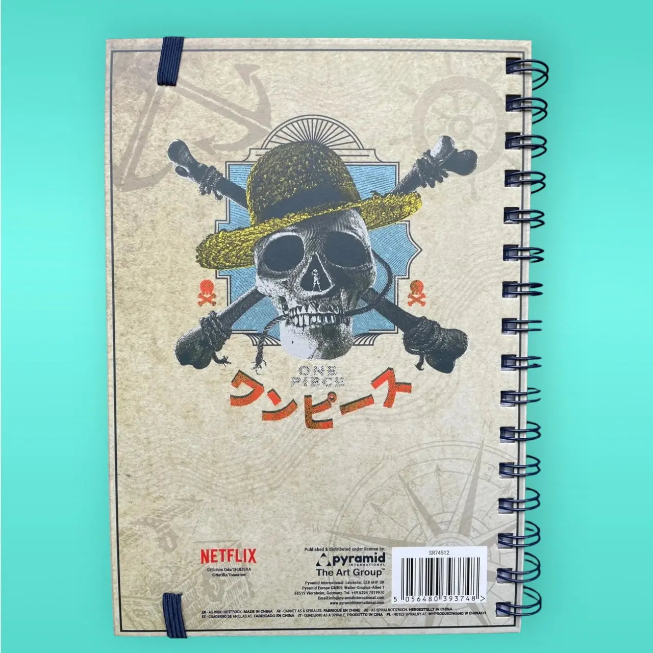 One Piece Live Action (Going Merry) A5 Wiro Notebook Pyramid International