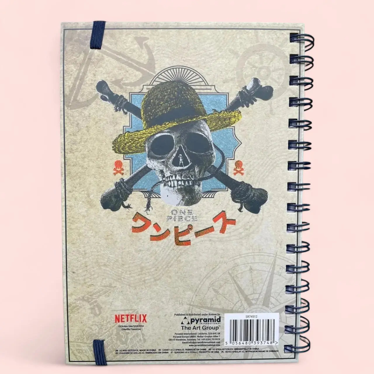 One Piece Live Action (Going Merry) A5 Wiro Notebook Pyramid International