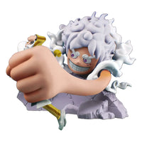 Thumbnail for One Piece Petitrama PVC Mini Statue Logbox Re Birth Egghead Set 9 cm MegaHouse