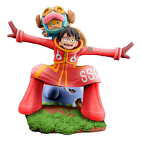 Thumbnail for One Piece Petitrama PVC Mini Statue Logbox Re Birth Egghead Set 9 cm MegaHouse