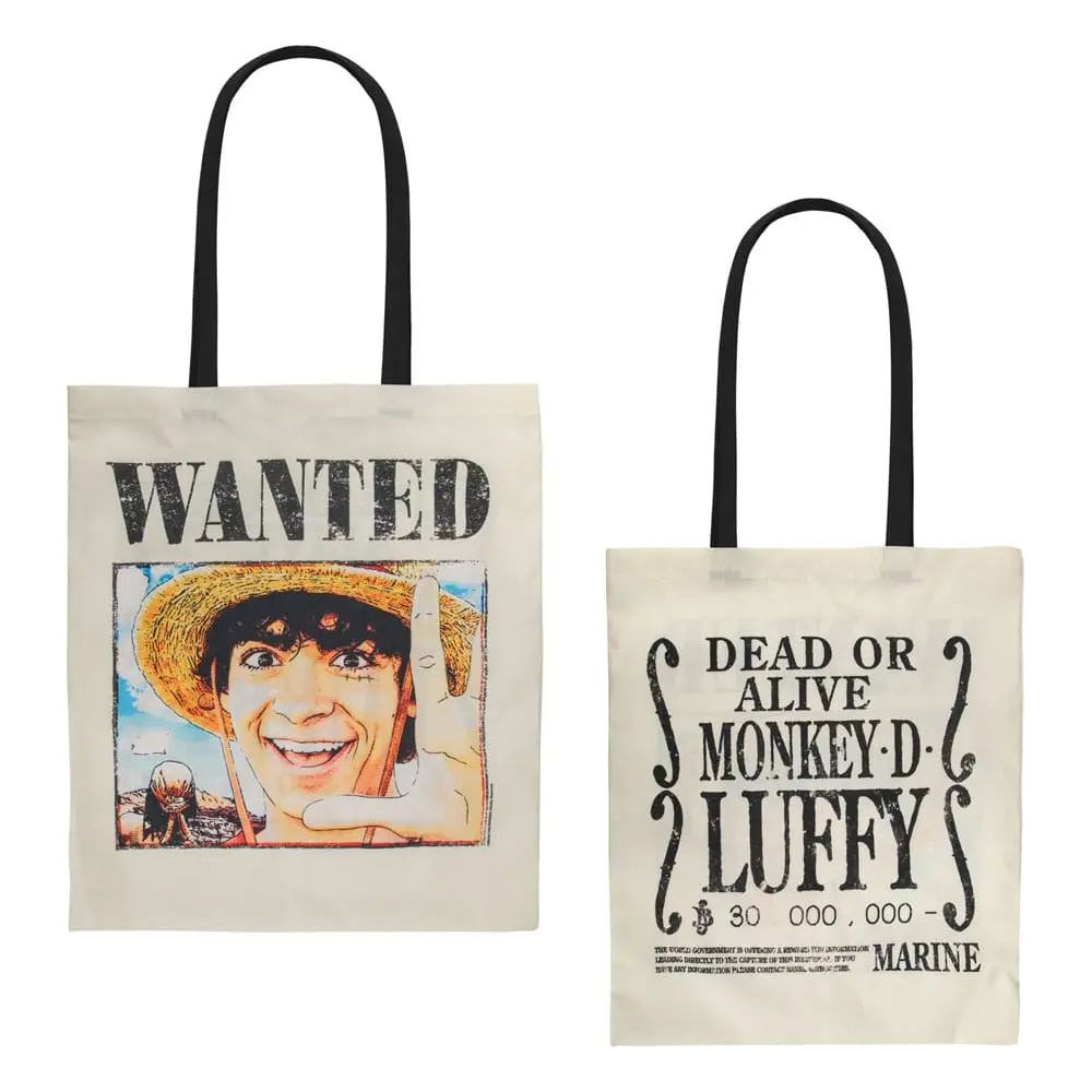 One Piece Tote Bag Wanted Luffy Cinereplicas