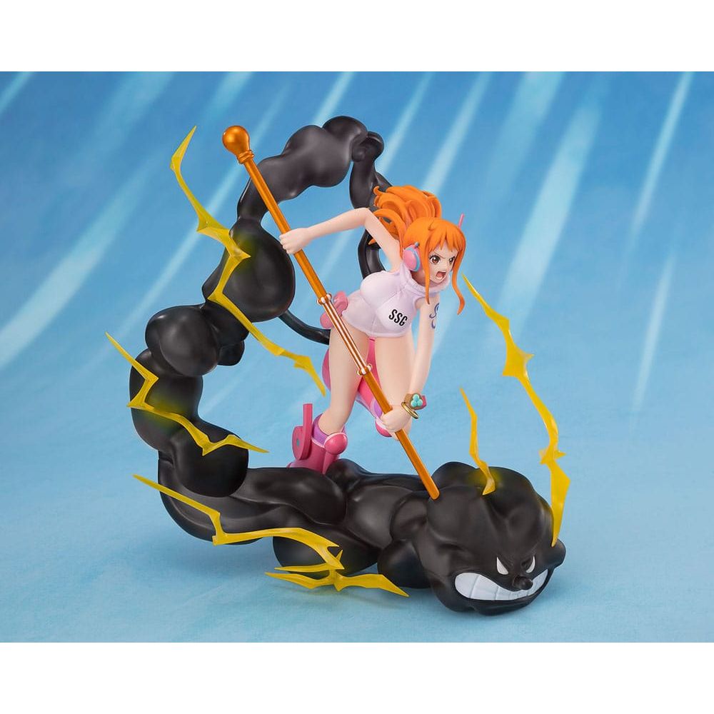 One Piece Figuarts ZERO Extra Battle PVC Statue Nami Lightning Blast 17 cm Tamashii Nations