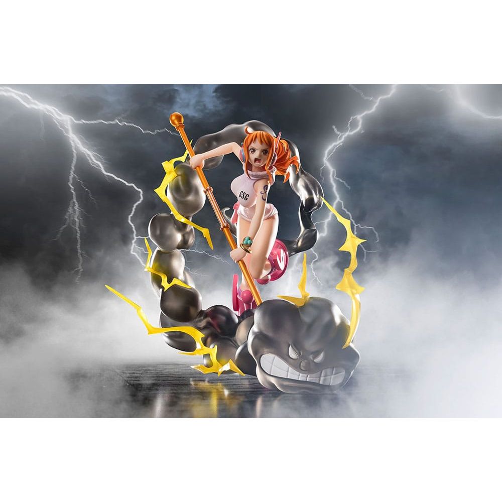 One Piece Figuarts ZERO Extra Battle PVC Statue Nami Lightning Blast 17 cm Tamashii Nations