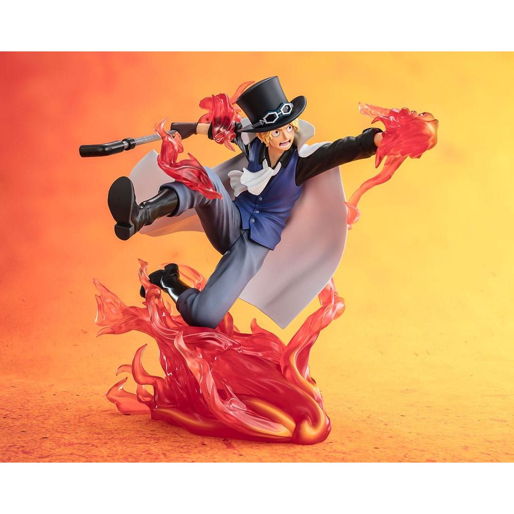 One Piece Figuarts ZERO Extra Battle PVC Statue Sabo Fire Fist Rook Check 19 cm Tamashii Nations