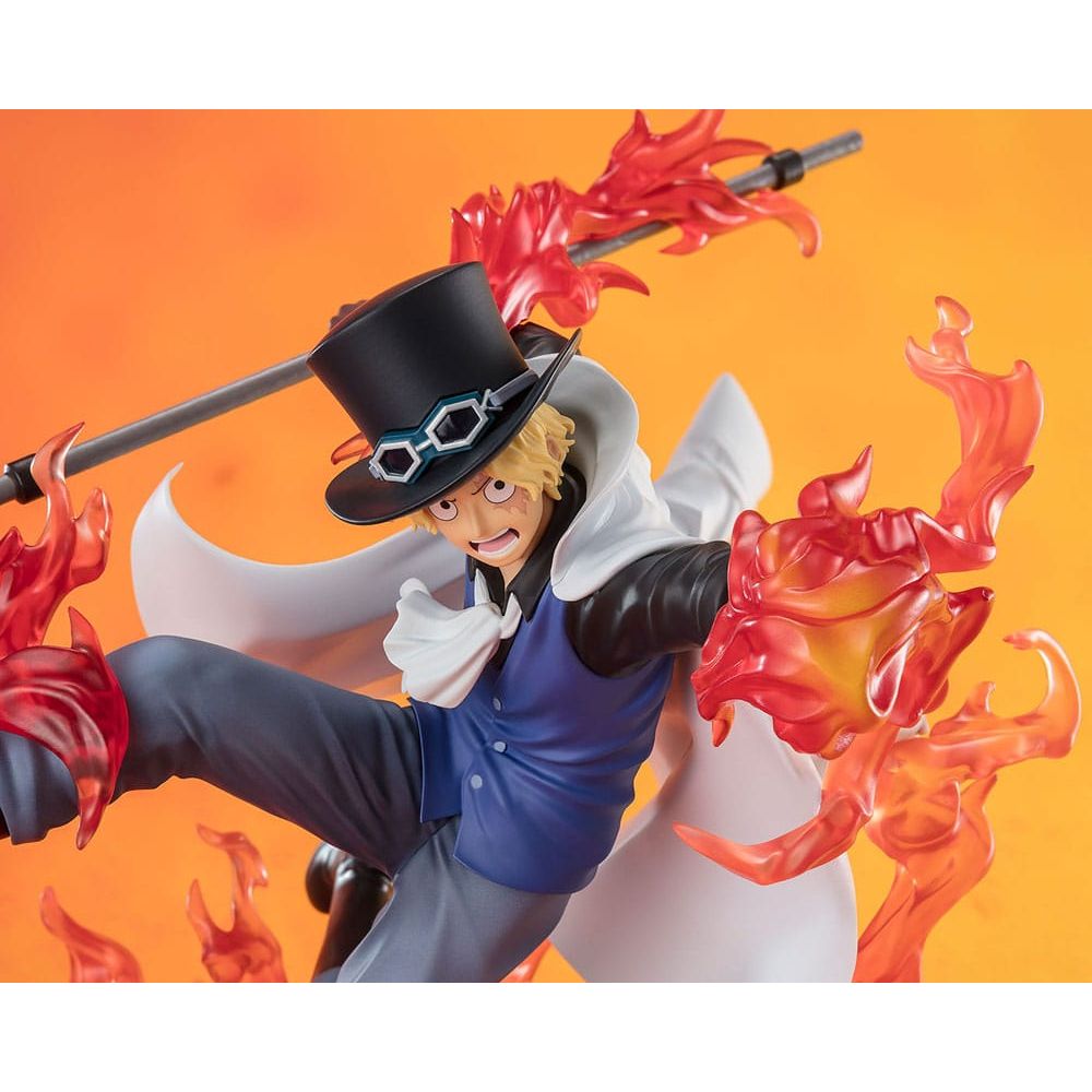 One Piece Figuarts ZERO Extra Battle PVC Statue Sabo Fire Fist Rook Check 19 cm Tamashii Nations