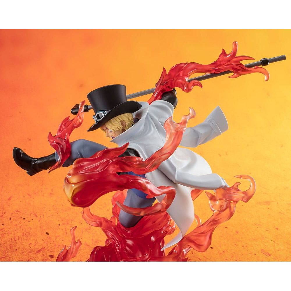 One Piece Figuarts ZERO Extra Battle PVC Statue Sabo Fire Fist Rook Check 19 cm Tamashii Nations