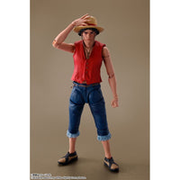 Thumbnail for One Piece S.H. Figuarts Action Figure Monkey D. Luffy (Netflix) 14 cm Tamashii Nations