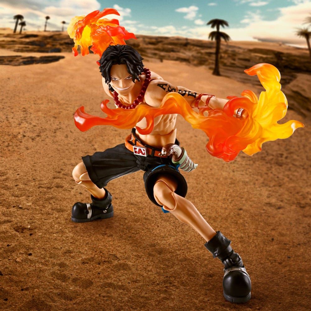 One Piece S.H. Figuarts Action Figure Portgas D Ace -Fire Fist- 15 cm Tamashii Nations