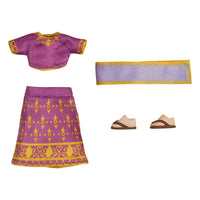 Thumbnail for Original Character Seasonal Doll Figures Outfit Set: World Tour India - Girl (Purple) Good Smile Company