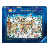 Thumbnail for Original Ravensburger Quality Jigsaw Puzzle Christmas Village Limited Edition (1000 pieces) Ravensburger