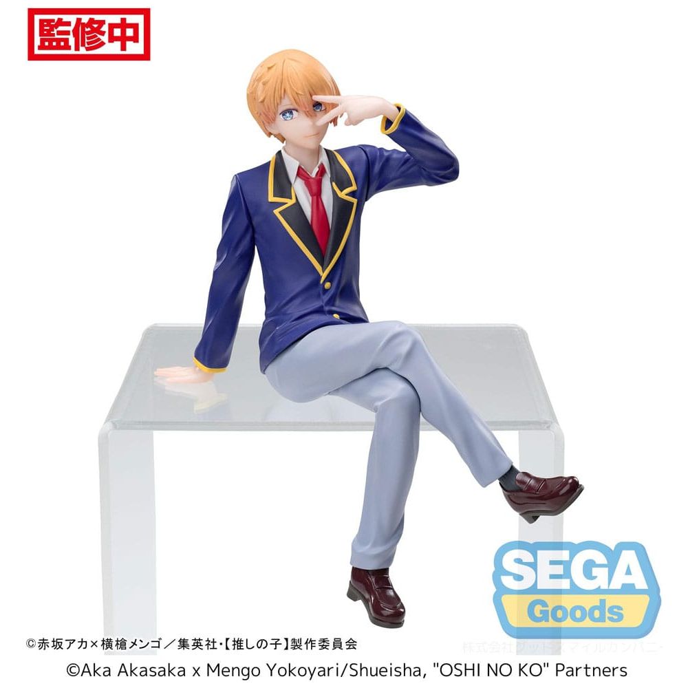 Oshi No Ko PM Perching PVC Statue Aqua Uniform 14 cm Sega Goods