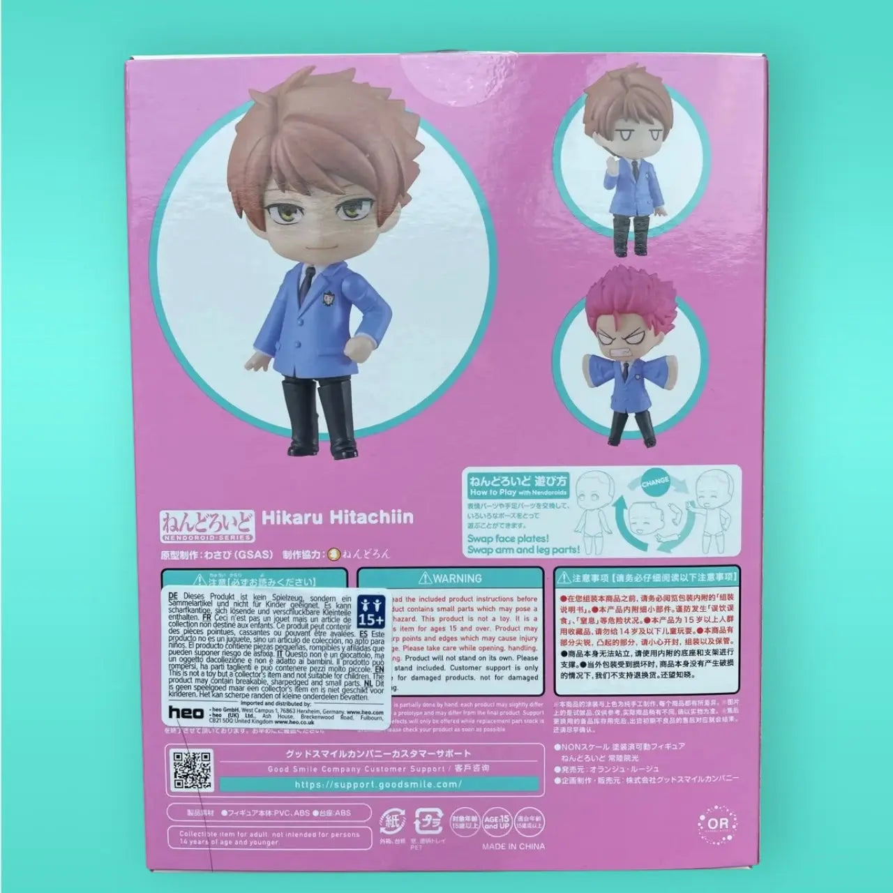 Ouran High School Host Club Nendoroid Action Figure Hikaru Hitachiin 10 cm Good Smile Company