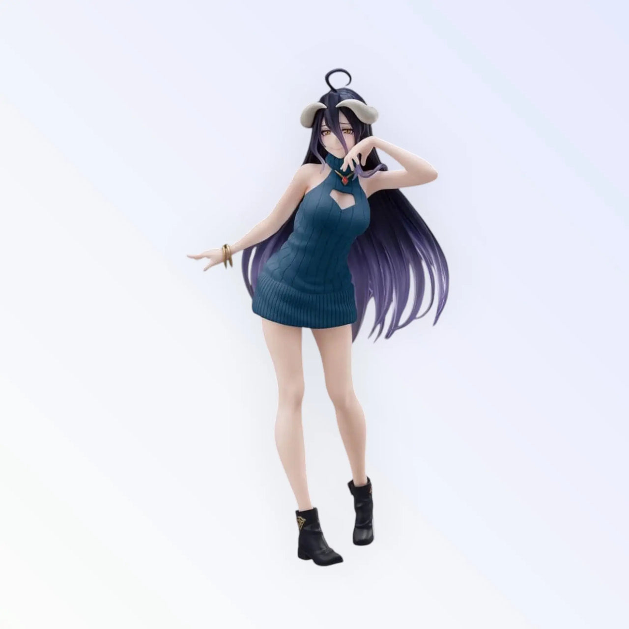 Overlord Coreful PVC Statue Overlord IV AMP Albedo Knit Dress Ver. Renewal Edition Taito