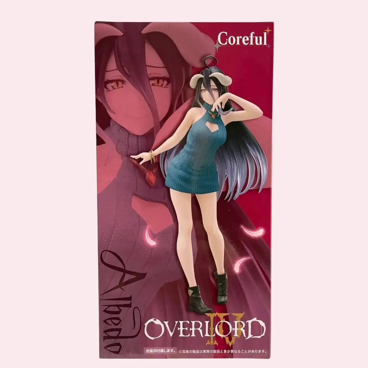 Overlord Coreful PVC Statue Overlord IV AMP Albedo Knit Dress Ver. Renewal Edition Taito