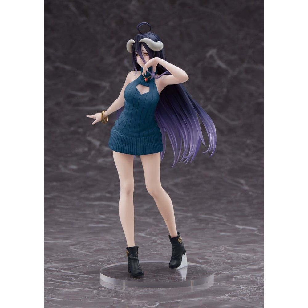 Overlord Coreful PVC Statue Overlord IV AMP Albedo Knit Dress Ver. Renewal Edition Taito