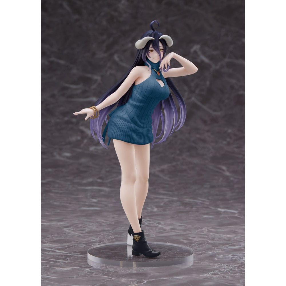 Overlord Coreful PVC Statue Overlord IV AMP Albedo Knit Dress Ver. Renewal Edition Taito