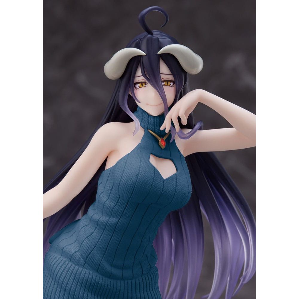 Overlord Coreful PVC Statue Overlord IV AMP Albedo Knit Dress Ver. Renewal Edition Taito