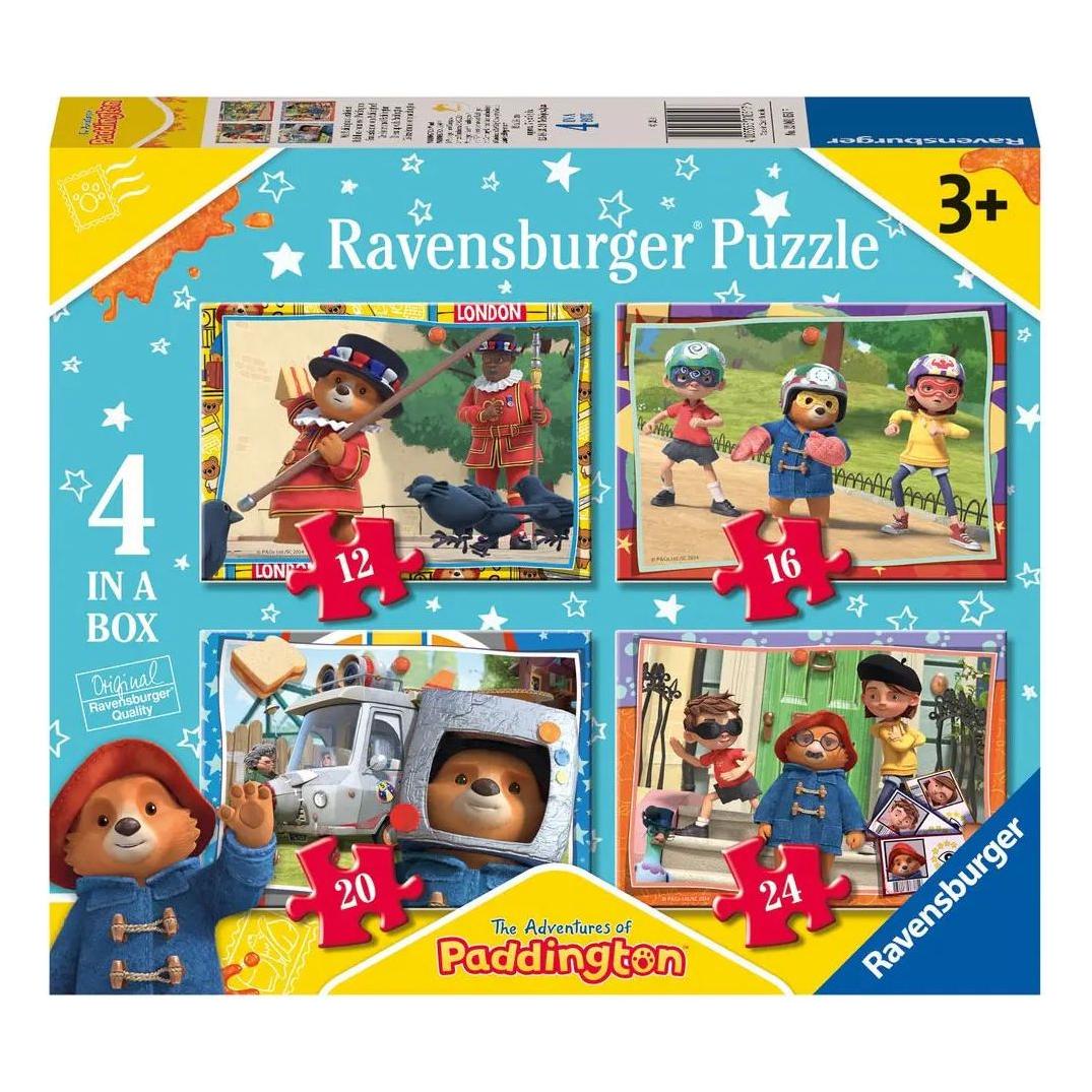 Paddington Bear 4 in a Box Jigsaw Puzzle – Unicorn & Punkboi