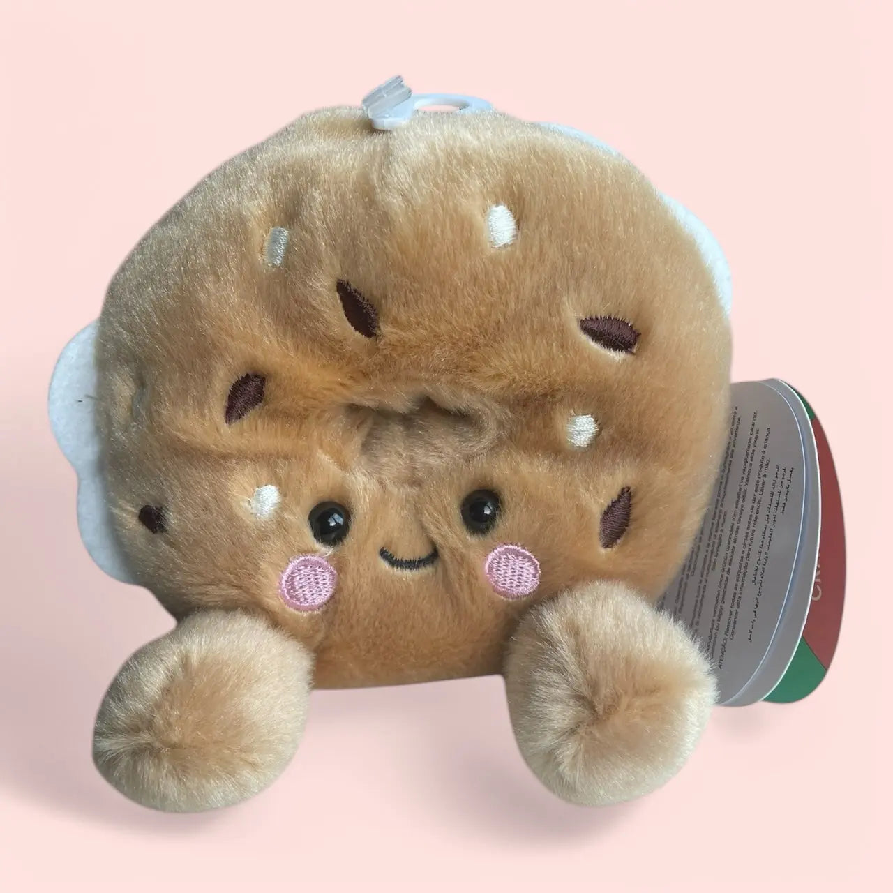 Palm Pals Tony Everything Bagel 5" Plush Aurora